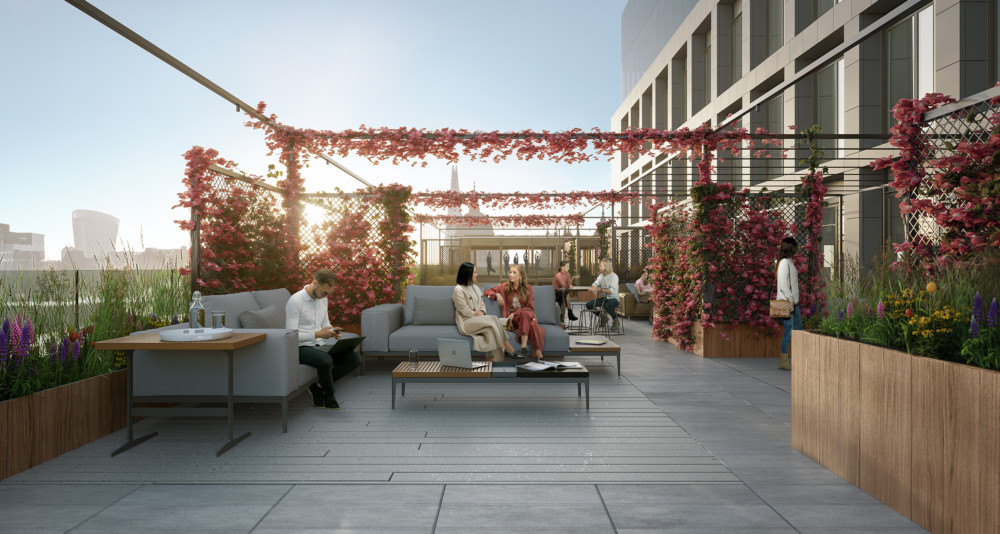 4th Floor Terrace Bloom Clerkenwell