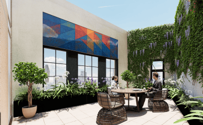 Roof terrace