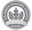 Logo U.S. Green Building Council LEED Platinum